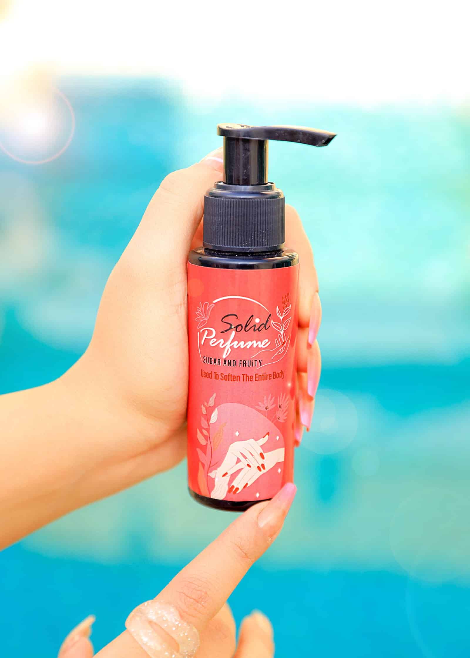 Kalkasi Perfume Bottle Close-up Solid Perfume - Sugar & Fruity - Mukhamariya ✦ - Image 1